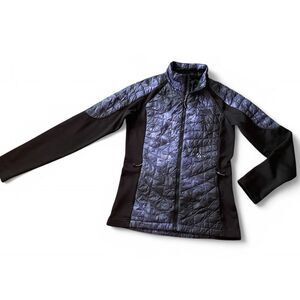 The North Face Women’s Sz M Thermoball Zipper Jacket Purple Good Condition